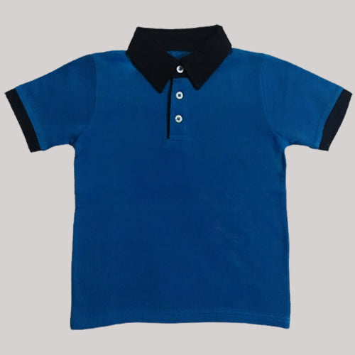 BLUE POLO T-SHIRT KIDS
