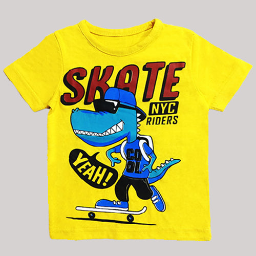 "DINO" YELLOW T-SHIRT KIDS