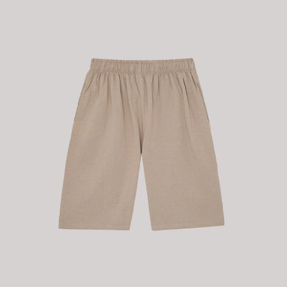 "SUMMER" WHITE & BEIGE SET KIDS - 2 PIECE