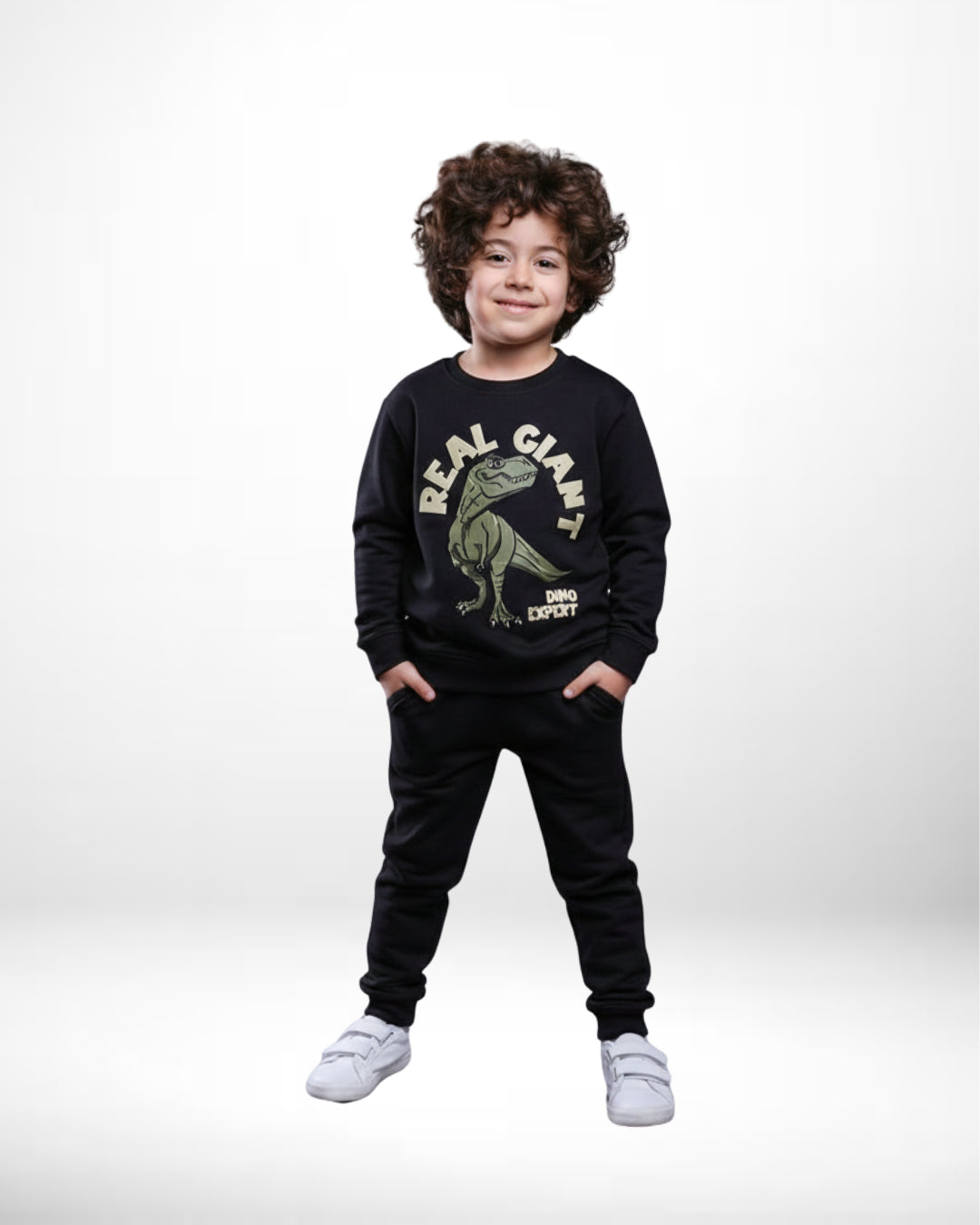 "DINO" BLACK TRACKSUIT