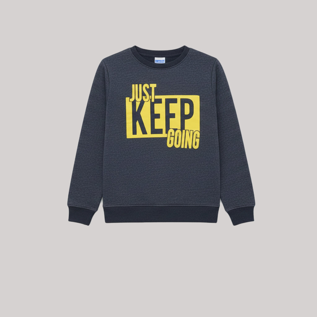"KEEP GOING" DARK GREY TRACKSUIT