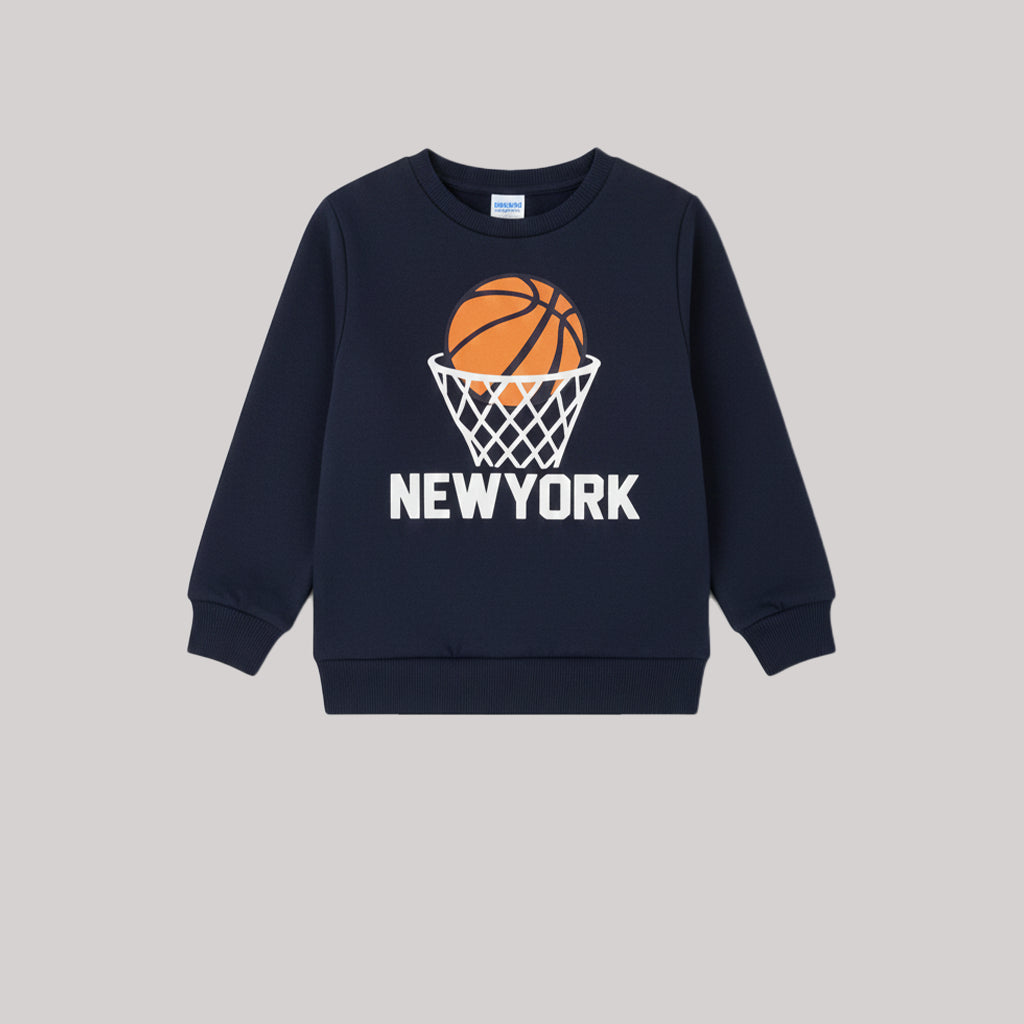 "BASKETBALL" NAVY BLUE TRACKSUIT